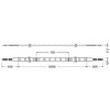 LED-Streifen 24V 67W 300LED RGB 10mm 5m Ledvance