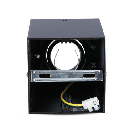 Spot-Deckenleuchte GU10 quadratisch schwarz VT-797 V-TAC