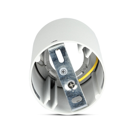 Aufputz-Deckenleuchte Spot GU10 Rund Weiß/Roségold VT-882 V-TAC