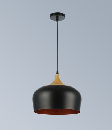 Lumina Masterled E27 Schwarz-Gold-Bronze Pendel-Deckenleuchte