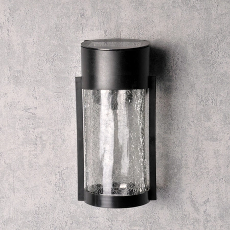 Wandleuchte LED Solar Gartenleuchte 4000K IP44 Dämmerungssensor