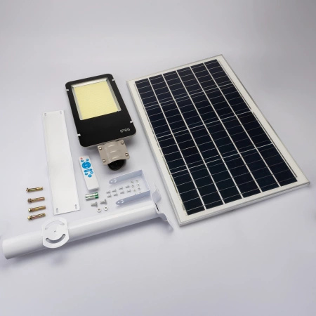 Leistungsstarke 2000W 6500K LED Solar-Straßenlampe IP65 + Fernsteuerung