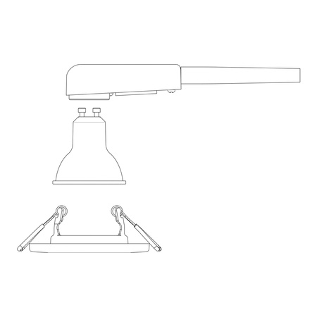 Einbauleuchte LED GU10 Fix Aluminium Rund Nickel Peridot Philips
