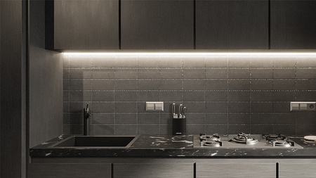 LED Streifen 12V COB 35W 300LED 2835 Kalt 8mm 5m ECOLIGHT