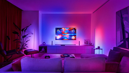 Head Unit Sync Box HDMI Schwarz Smart SMART Zigbee Bluetooth Entertainment Play Philips HUE