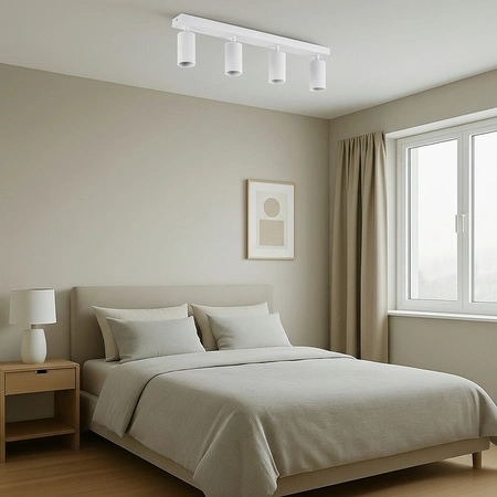 SPOT TUBA Deckenleuchte Reflektor Halogen Leuchte 4x GU10 TABULA LUMILED