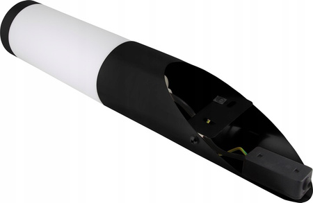 E27 Elevation Garden Wandleuchte abgewinkelter Pfosten schwarze Röhre