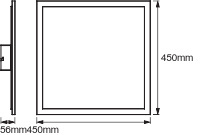 LED-Panel 28W CCT SMART+ WIFI PLANON PLUS 450X450 LEDVANCE