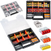 Schnellverbinder WAGO Installationsverbinder Set à 100 Stück - 20x2273-202 2X2,5MM + 30x203 3X2,5MM + 30x204 4X2,5MM + 20x205 5X2,5M