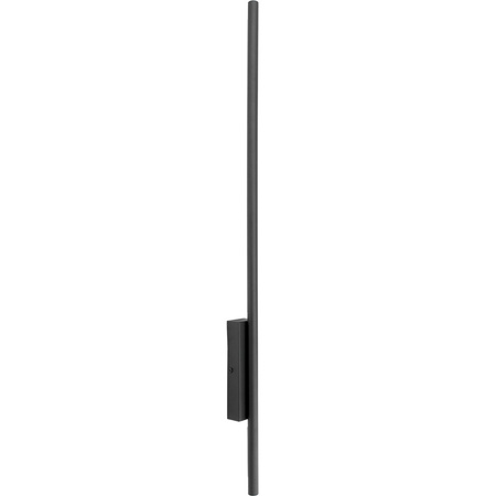 LED-Wandleuchte LUNA BLACK Metall 90cm moderner Stil IP54