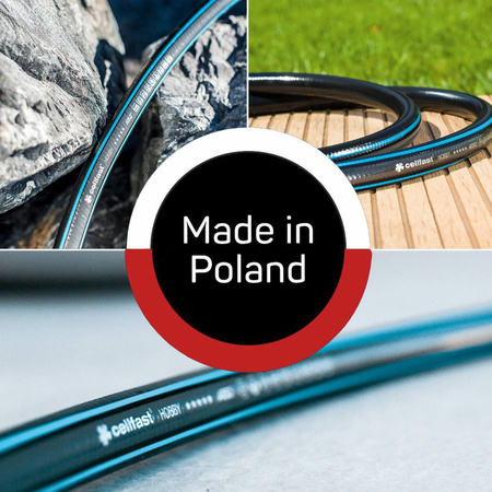 Gartenwasserschlauch 6 Lagen mit Geflecht 3/4" 25m stark HOBBY ATS2 CELLFAST