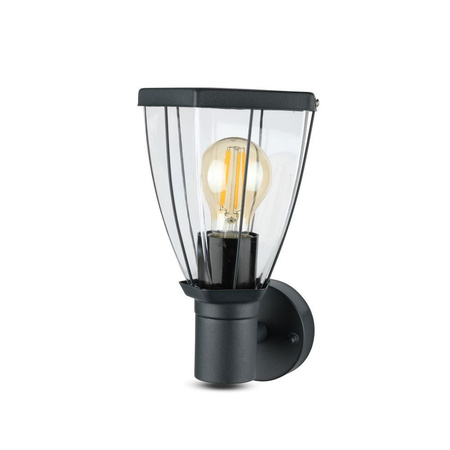 Gartenlampe Wandleuchte E27 Mattschwarz VT-835 V-TAC