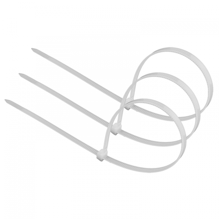 Kabelbinder 7,6x500 mm Weiß TRACKS Zipper Ties OK-76500W .MORE 50 Stk.
