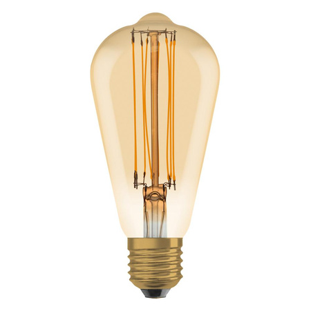 Dekorative Leuchtmittel E27 ST64 5,8W = 40W 470lm 2200K Warm 320° Filament dimmbar OSRAM Vintage 1906