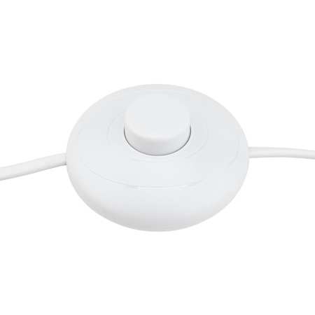 Fußschalter mit weißem Kabel