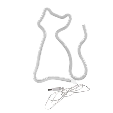 Dekorative LED Batterie Lampe 3W Weiß Neon Sanico Goldlux