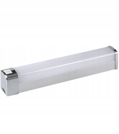 LED Wand- und Deckenleuchte Badezimmerleuchte mit Schalter 15W 4000K IP44 60cm Chrom KANLUX