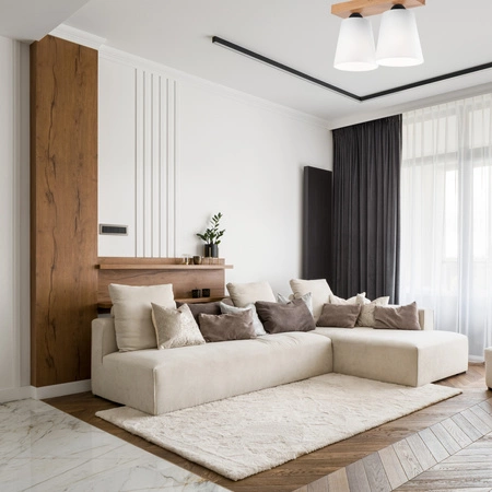 LULA Deckenleuchte 2xE27 Eiche weiß LM-2.200 Lamkur