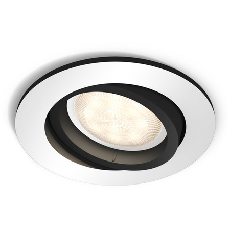 LED Milliskin Einbauleuchte 4.2W CCT kreisförmig beweglich PHILIPS HUE Bluetooth