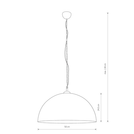 HEMISPHERE 6368 Nowodvorski Deckenleuchte Rost E27 Hängend Industriestahl