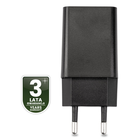 1x USB-Ladeadapter 5V/1A DC für Tischlampen, Schwarz LUMILED