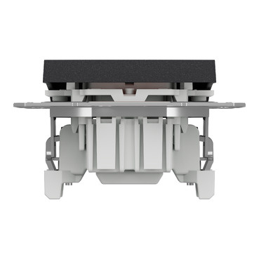 LED-Schalter ohne Rahmen Schnellkupplungsleuchte anthrazit Asfora Schneider