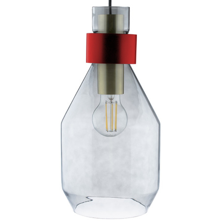 Pendelleuchte mit 1x E27-Sockeln, Hängelampe Dunkle Glas UMBRA LUMILED