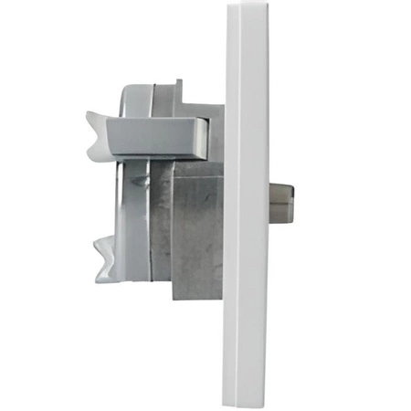 TV-SAT-Satellitenantennen-Anschlussbuchse weiß