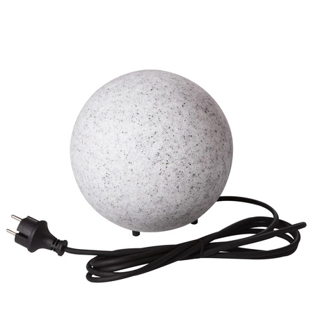 LED-Außenkugel-Lampe E27 IP65 Boden Grau STONO Kanlux