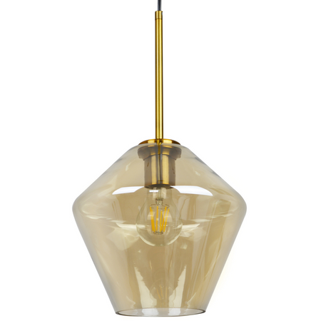 Sanico Goldlux E27 Gold Grea-s Dekorative Hängelampe für die Decke