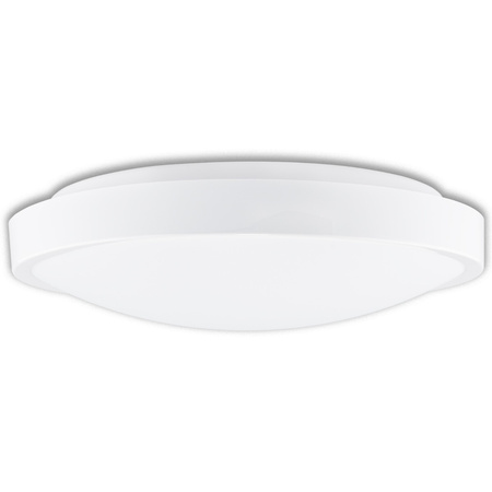 LED Decke Plafond Badezimmer Aufbaulampe 12W 4000K IP44 ZOE Weiß 30cm