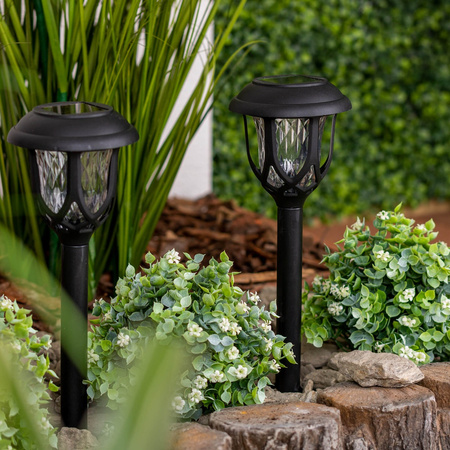 LED Solar Gartenlampe Drive 5500-6000K IP44 40cm Dämmerungssensor