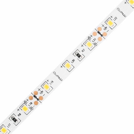 LED-Strip, LED-Streifen 12V 24W 300LED 2835 8mm 5m warm LUMILED
