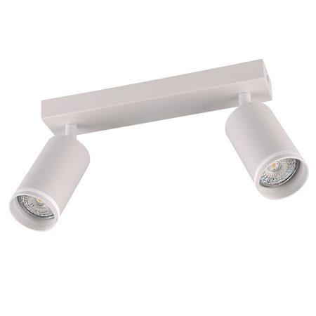 Wand- und Deckeneinbaustrahler 2x GU10 Weiß PARIS Sanico Goldlux