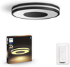 LED BEING Decke Plafond Schwarz 22.5W CCT PHILIPS HUE Bluetooth Zigbee + Dimmschalter