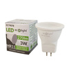 LED Lampe MR11 3W 270lm 3000K Warm 120° 12V ECOLIGHT
