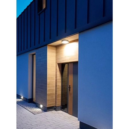 Garten-Wandleuchte Plafond BENI 18W 4000K IP65 Quadratisch SU-MA