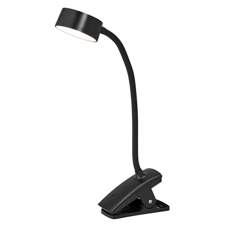 LED-Schreibtischlampe Clip Einstellbar 4.8W 221lm CCT Dimmbar Schwarz Büro Linie Ledvance