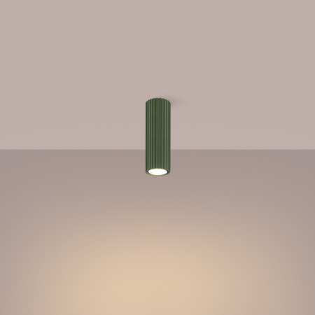 Tuba Spot GU10 Olive Carbon Deep Space SL-Deckenleuchte.1607 Sollux