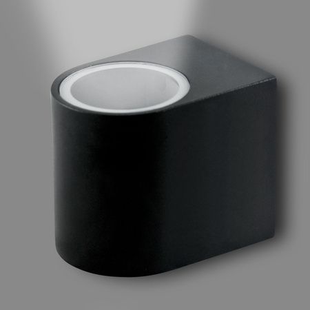 Garten Wandlampe Außenlampe GU10 Schwarz