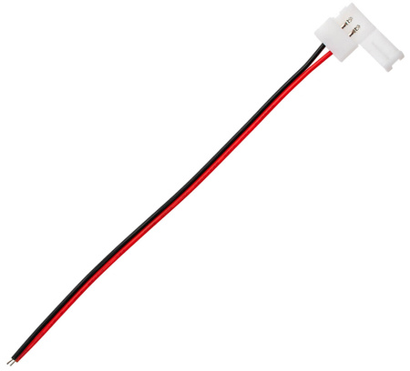 2PIN LED-Streifenanschluss 1-seitige Verriegelung mit 10-mm-Kabel