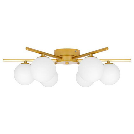 Kronleuchter Decke Pendelleuchte Dekorative 6x G9 Gold Bali Masterled