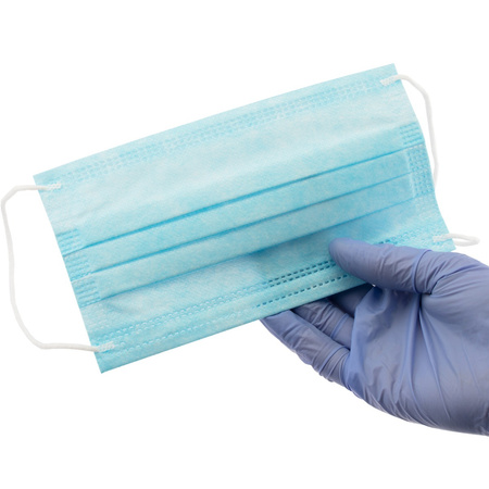 5x Dreischichtige Einweg-Schutzmaske