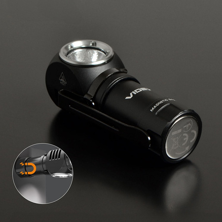 Wiederaufladbare wasserdichte LED-Kopftaschenlampe 10W 600lm 5700K A055H VIDEX