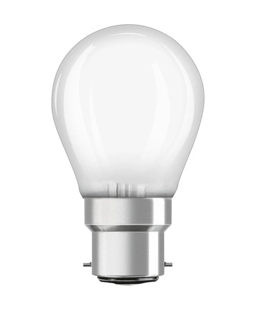 LED-Lampe P45 Ball B22d 4.8W = 40W 470lm 2700K Warm 320° Dimmbar Retrofit Glühfaden CLASSIC Osram