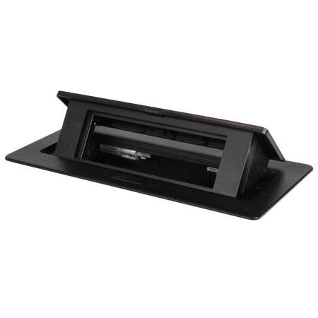 Tischbox BIURO+ 12x24cm Schwarz KANLUX