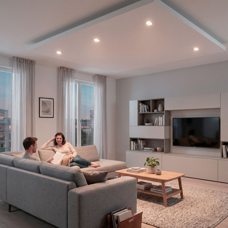 Einbaustrahler GU10, MR16 Einbauspot HALOGEN Runde beweglich Weiß CASSIO LUMILED