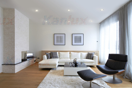 Halogen-Deckeneinbauleuchte GWEN MR16 Gx5,3 schwarz Kanlux