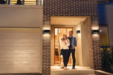 LEDVANCE SMART+ BRICK MULTICOLOR Fassadenwandleuchte 14W 600lm WARME FARBE + RGB