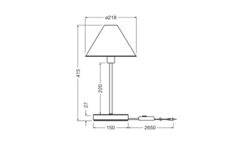 Tischlampe Schreibtisch Leuchte Stehend Dekorativ E14 Weiß USB-C Dekor Ledvance
